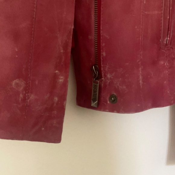 Guess | Pink | Vintage Biker Jacket - Picture 14 of 17